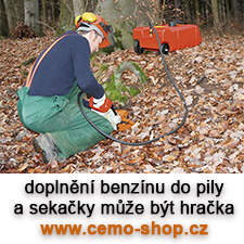 CEMO - tankovací kanystr nebo vozík na benzín